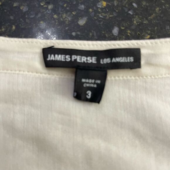 James Perse Cotton Gauze Pullover - Picture 3 of 5